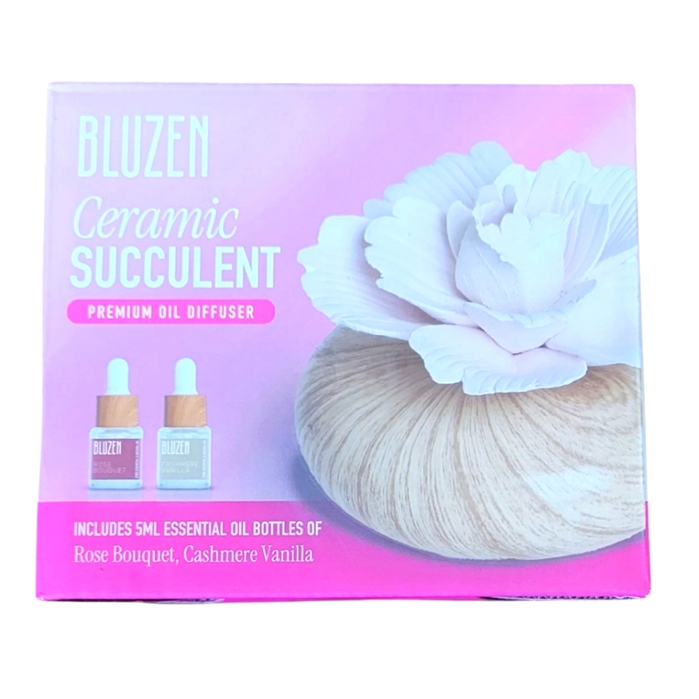 Bluzen Ceramic Succulent Oil Diffuser